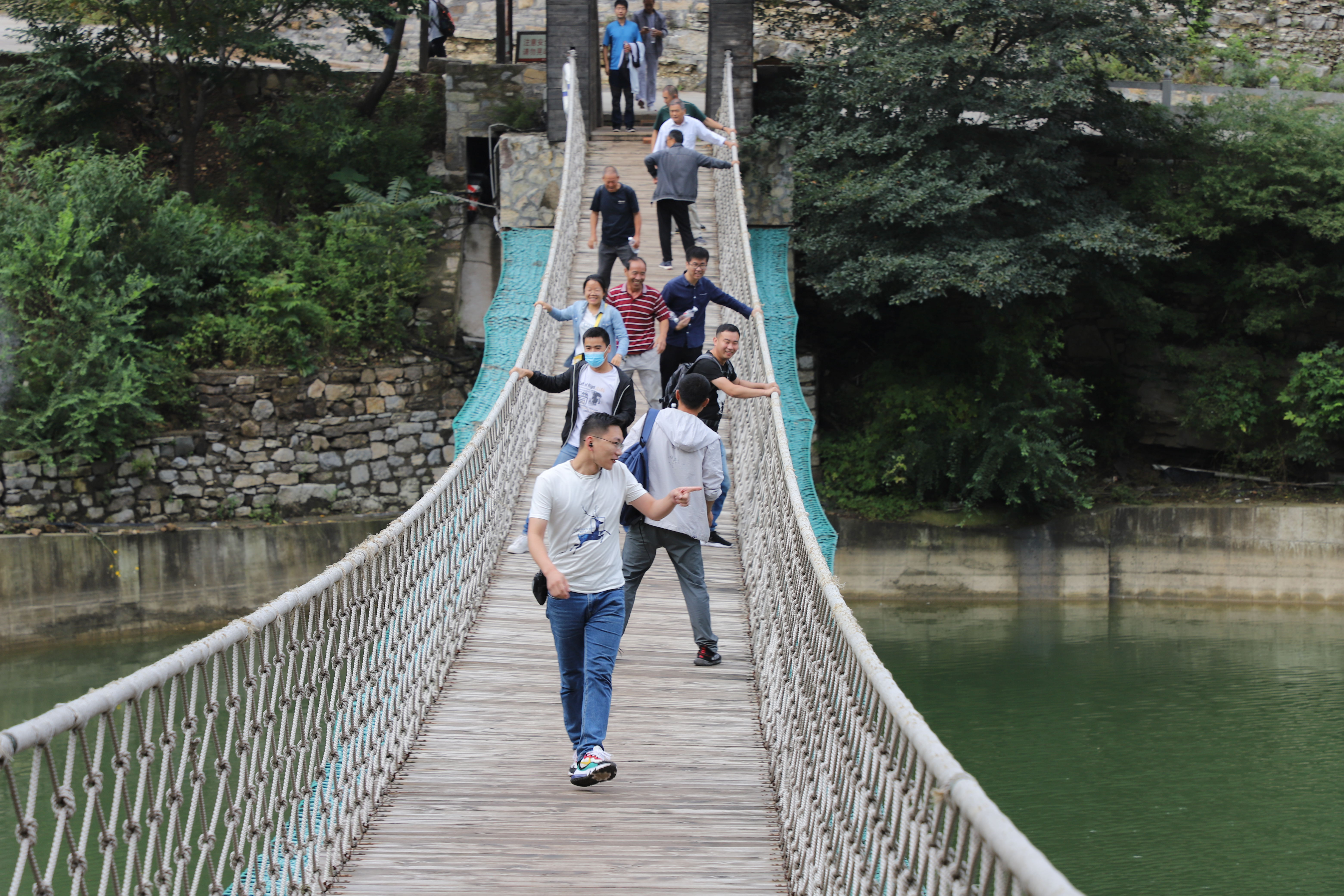 重山光电组织游览齐山团建活动12