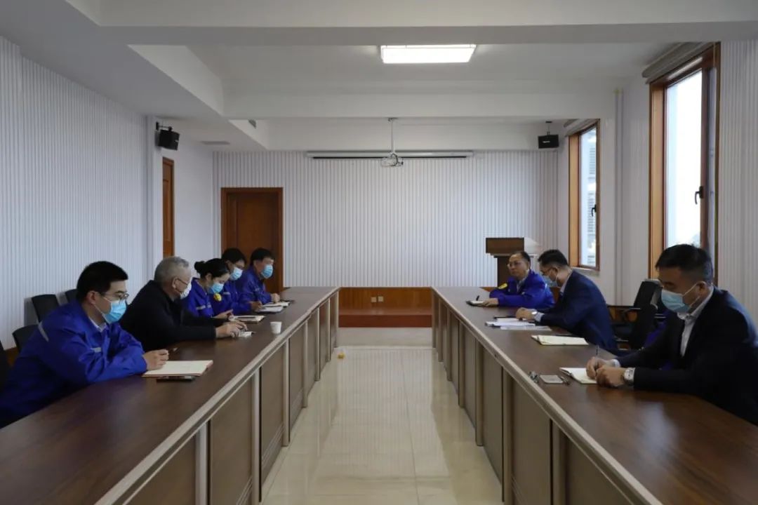 集团董事长兼总经理王鲁淄督导我公司项目63