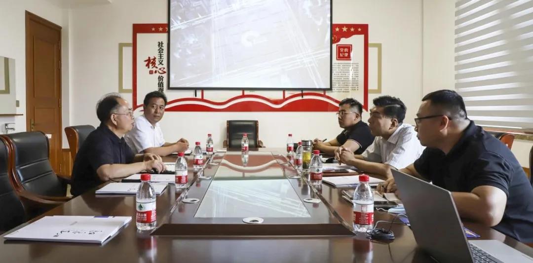 省“四进”攻坚淄川工作组到我公司调研39