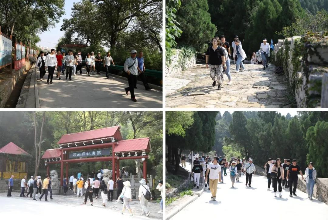 公司组织游览原山团建活动22