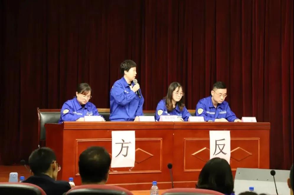 公司组织参加重山集团庆祝建党100周年职工辩论赛​28