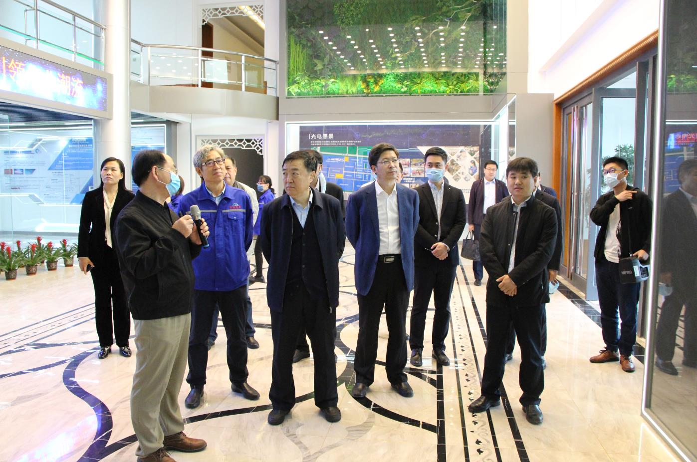 市政协主席丛锡钢到我公司调研考察