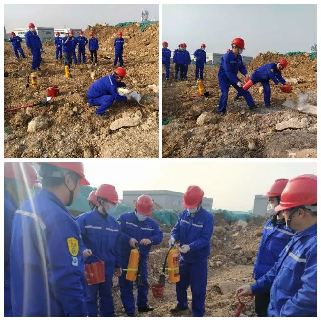 特种合金项目部组织金属锂失火消防演练