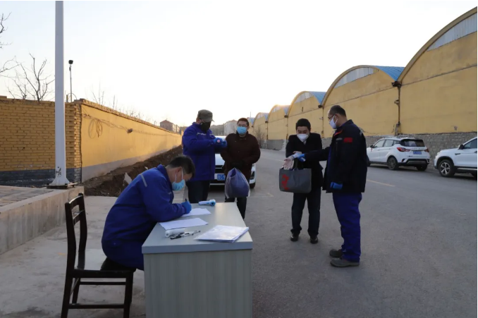 疫情防控，志愿者在行动